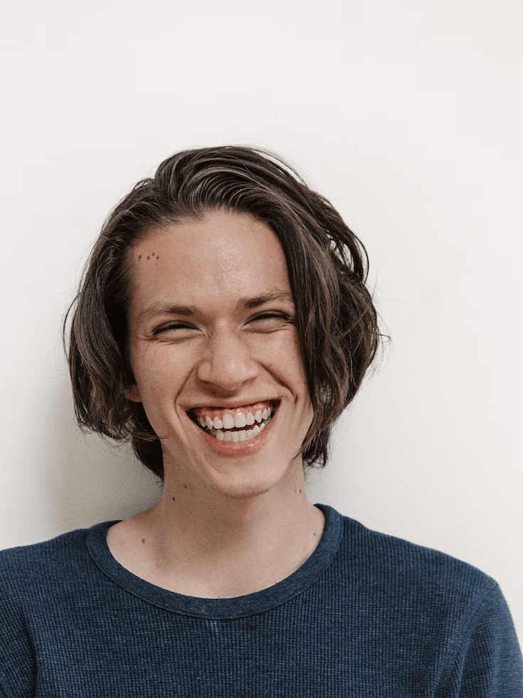 an image of a boy smiling
